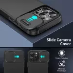 Coque iPhone Slide Camshield TPU + PC Phone Casein